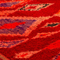 Purple Orange Diamonds